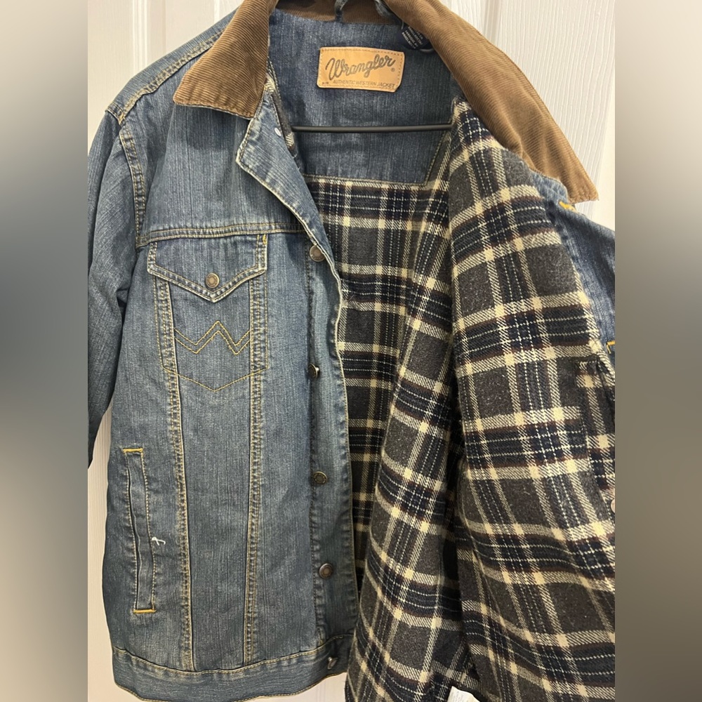 Wrangler Jean flannel jacket